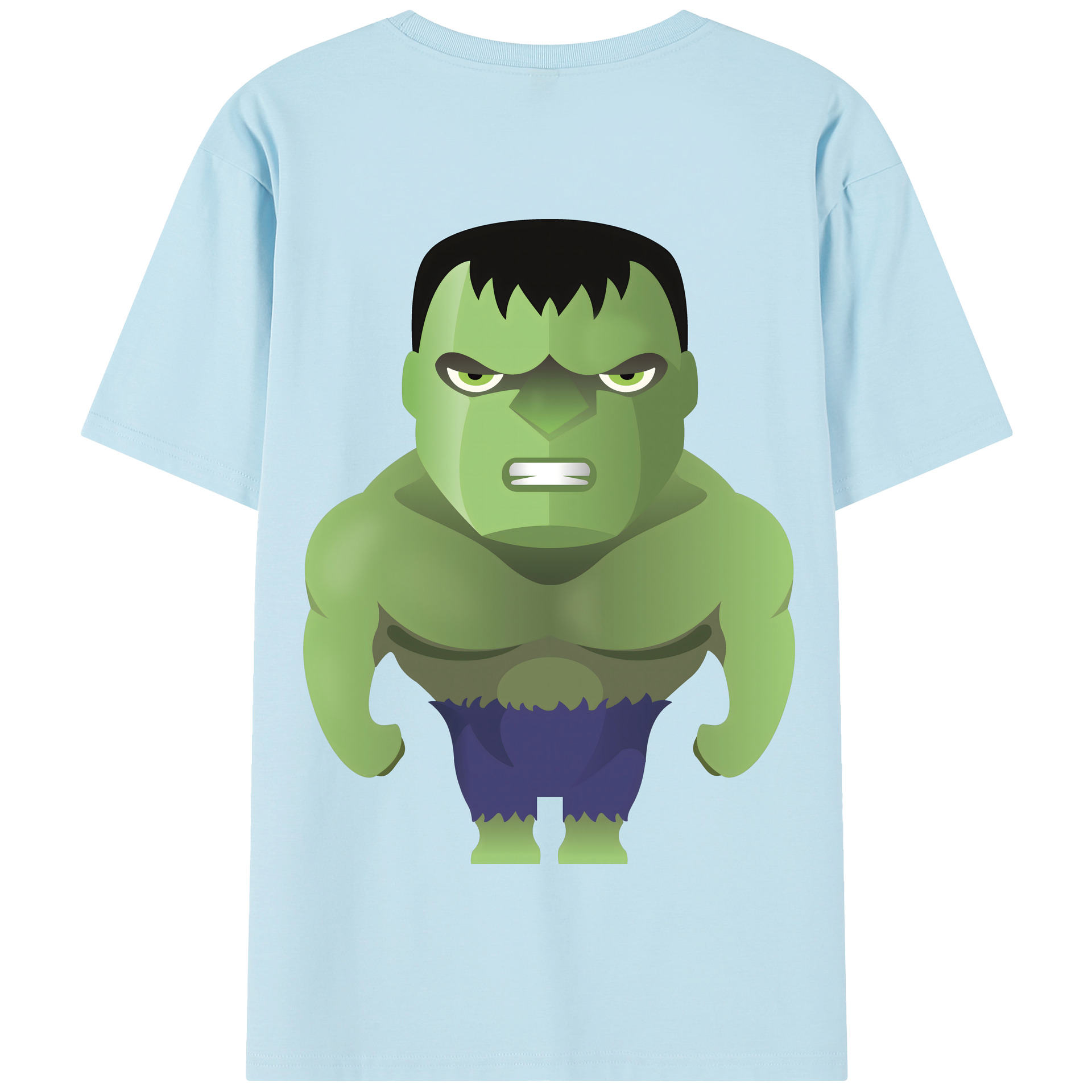 （画像用） アベンジャーズ The Avengers 綿100％半袖Tシャツ（背面プリント）